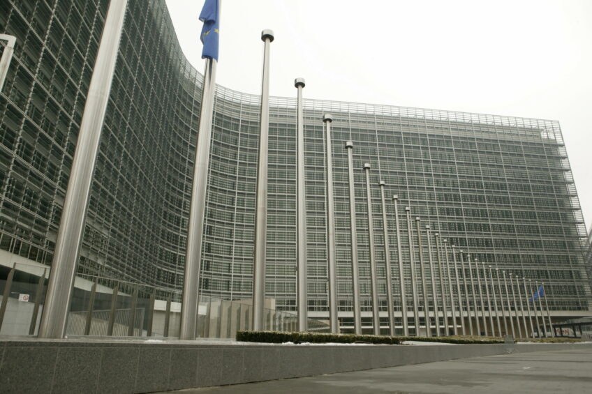 Het gebouw waar de Europese Commissie in Brussel zetelt. - Foto: Michel Zoeter