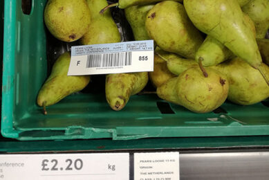 Britse verkoop biologische groente en fruit daalt