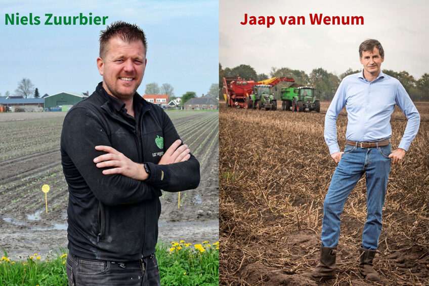 Niels Zuurbier (l.) en Jaap van Wenum. - Foto's: Koos Groenewold en Lex Salverda