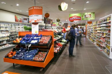 Supermarkten verbeteren hun agf-prestaties met nieuwe schapindelingen en assortiment. Foto: Joep van der Pal