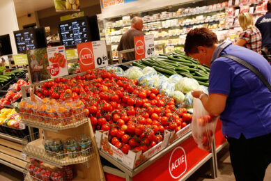 Door hoge supermarktverkopen is de omzet van brede afzetorganisaties stabiel. - Foto: ANP