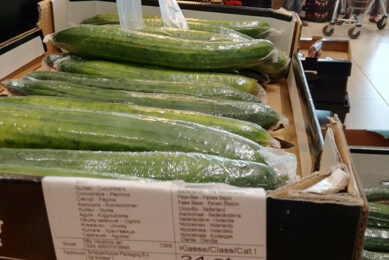 komkommers bij Lidl uit Nederland