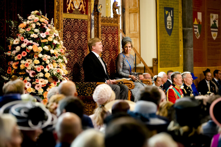 Koning Willem-Alexander leest de troonrede voor - Foto: ANP