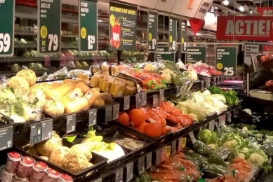 Records bij groenteprijzen in juli