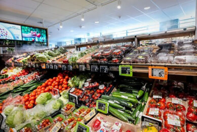 AH noemt 10% stijging verkoop Nederlandse groente en fruit. Foto Foto: AH