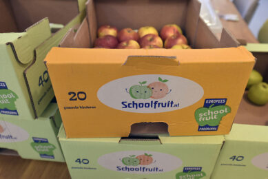 Schoolfruit in voorraad. Foto: ANP
