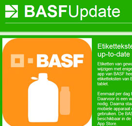 BASF lanceert app etiketten