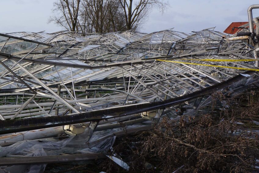 Vele miljoenen stormschade in Huissen-Bemmel