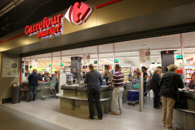 Franse supermarkt helpt glasgroentetelers