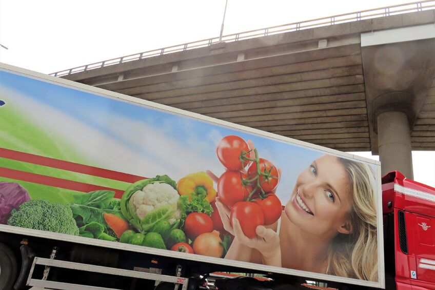Transport groenten en fruit. - Foto: Groenten & Fruit
