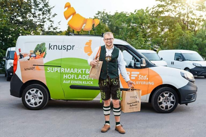 96 procent van de chauffeurs van Knuspr is in dienst van het bedrijf. - Foto: Knuspr.