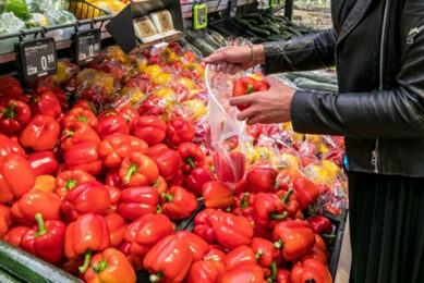 Groenten en fruit nu duidelijk buiten wettelijke regels voor actieprijzen vanwege de bederfelijke karakter. Foto: AH