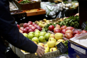 Appels op de markt. - Foto: ANP